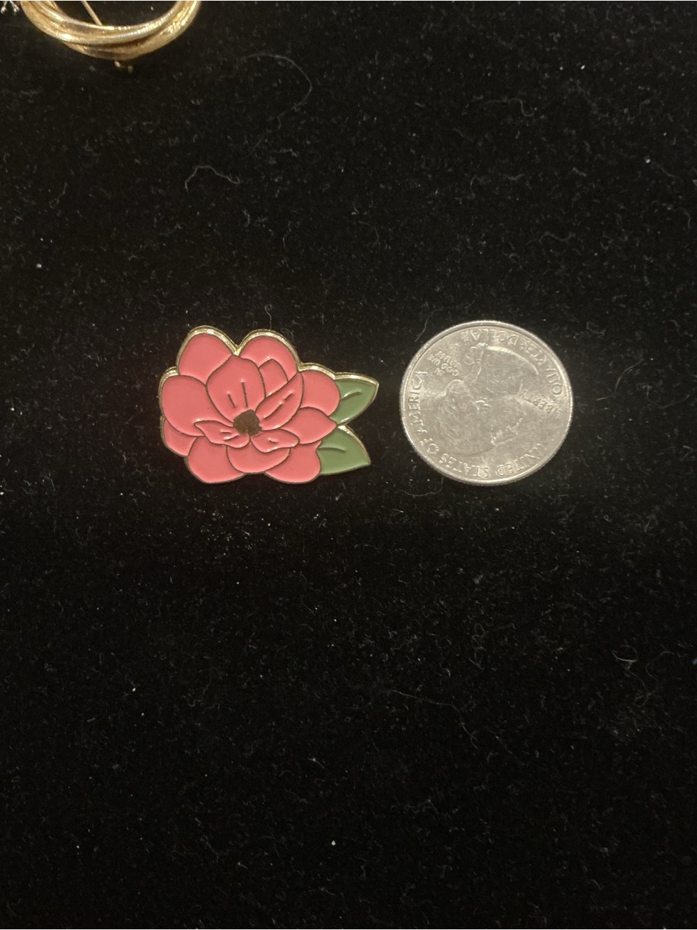 Pink Floral Pin - Women's Jewelry